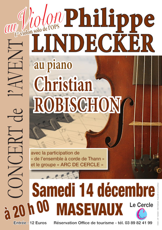 14 Décembre : Concert de l'Avent